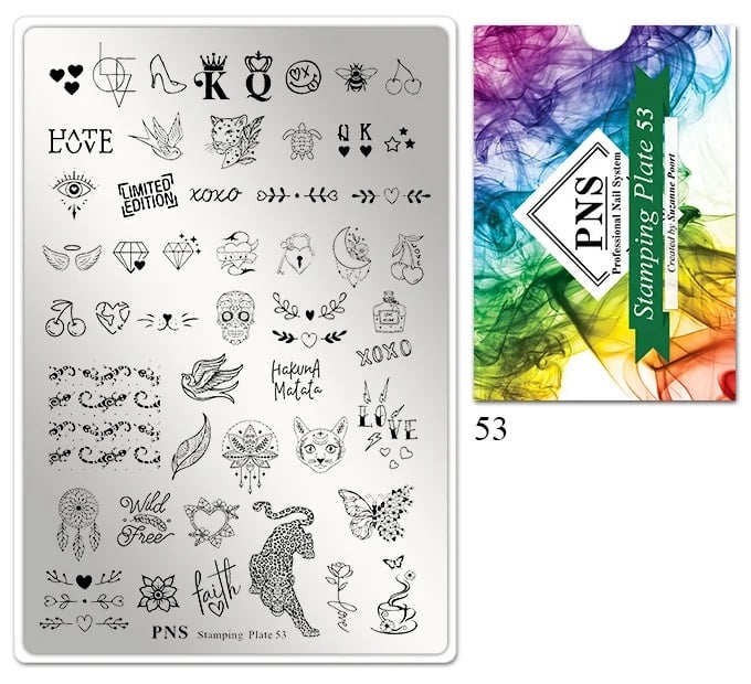 PNS Stamping Plate 53 by Suzanne Poort