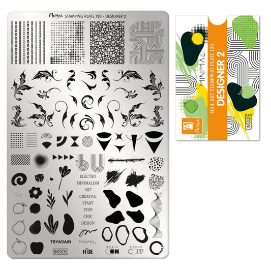 Moyra Stamping Plate 120 DESIGNER 2