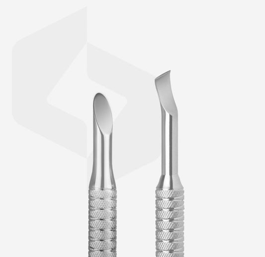 Staleks Manicure pusher EXPERT 90 TYPE 4.2 Bokkepoot met gebogen mes