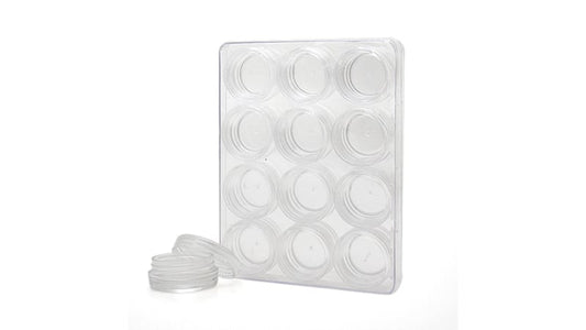 CHIMP Plastic Lege Potjes 5 ml -12 stuks