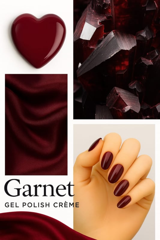 Korneliya Gelpolish Creme 15ml - GARNET