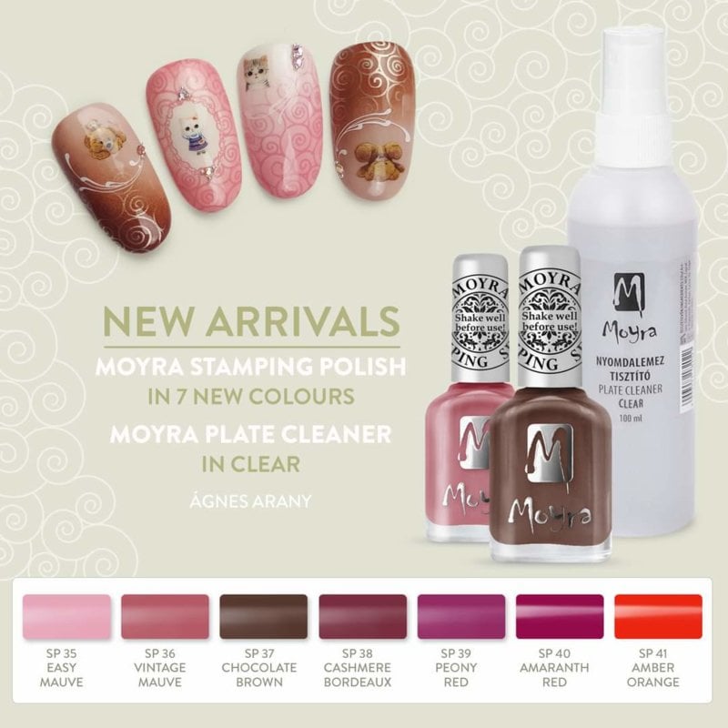 Moyra Stamping Nail Polish 12ml SP37 CHOCOLATE BROWN