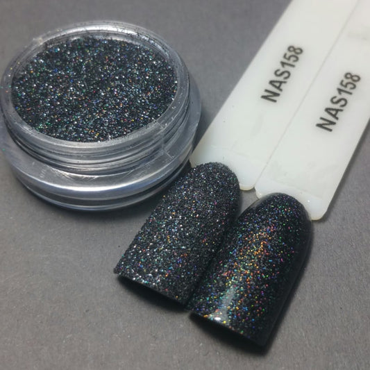 Korneliya Nailart Decor Zand 158 Holografic Antraciet