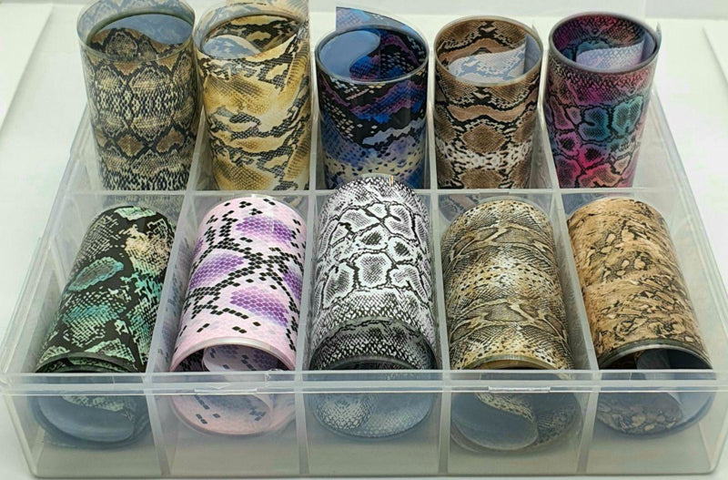 Korneliya Nail Art Folie Set Snake Nr 2