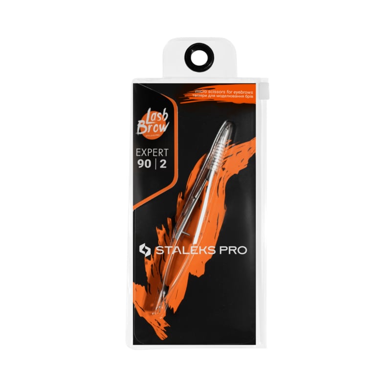 Staleks Micro Scissors for eyebrowsmodeling EXPERT SE-90/2