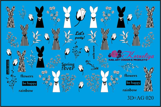 Korneliya 3D+AG 020 Waterdecal