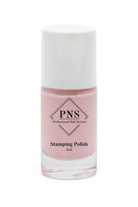 PNS Stamping Polish No.50 Pastel Perzik Shimmer
