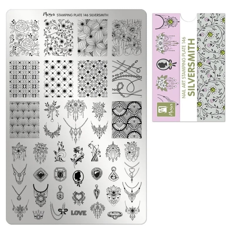 Moyra Stamping Plate 146 SILVERSMITH