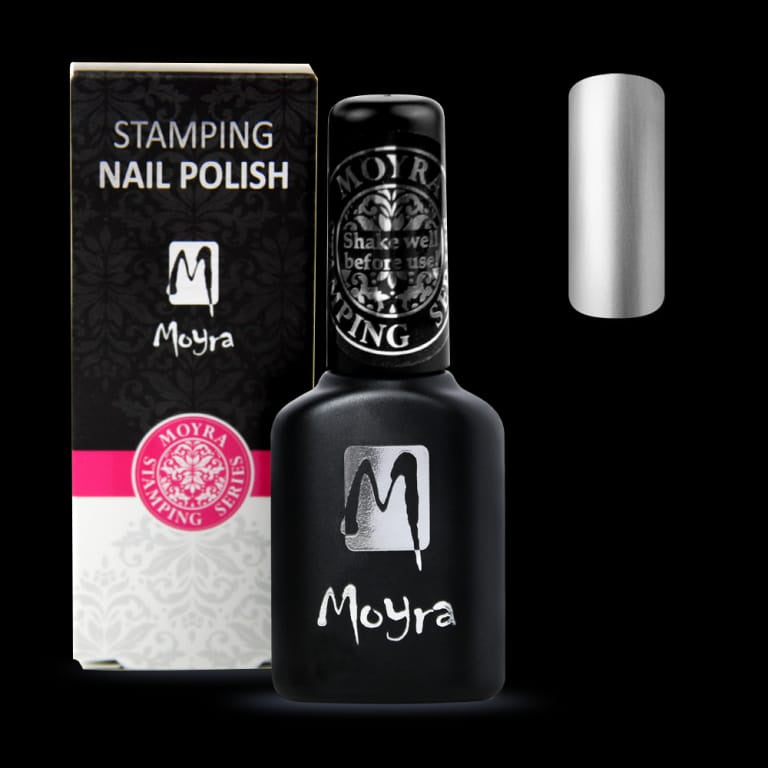 Moyra Smart Stamping Nail Polish SPS 03 ZILVER