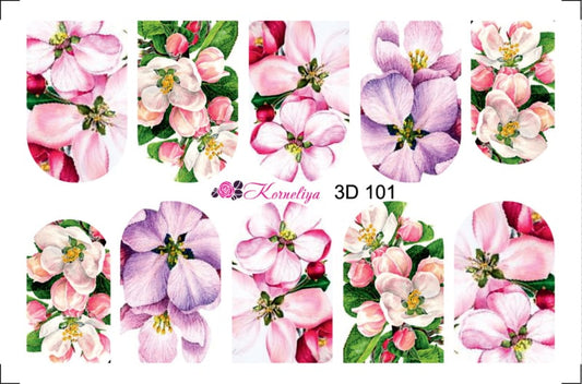 Korneliya 3D Waterdecal - 3D 101