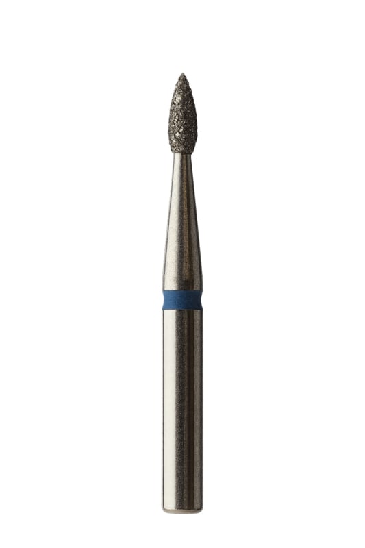 Korneliya Frees Bitje Diamant Druppel Blauw 1,8 mm