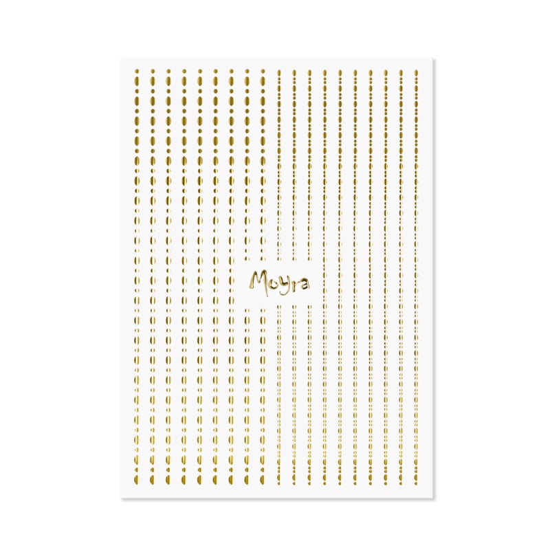 Moyra Nailart Strip Dots 01 Gold
