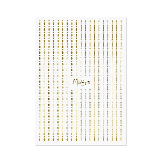 Moyra Nailart Strip Dots 01 Gold