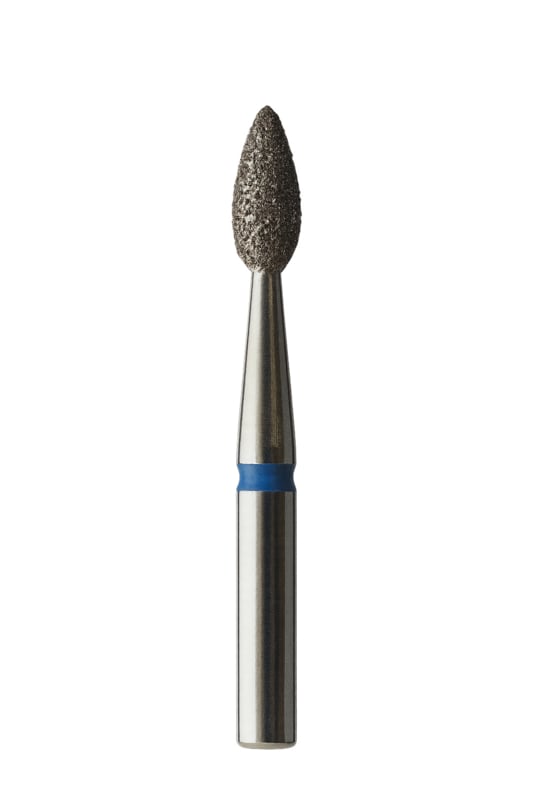 Korneliya Frees Bitje Diamant Druppel Blauw 2,5 mm