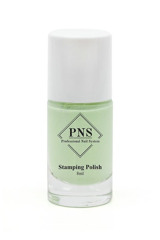 PNS Stamping Polish No.52 Pastel Groen Shimmer