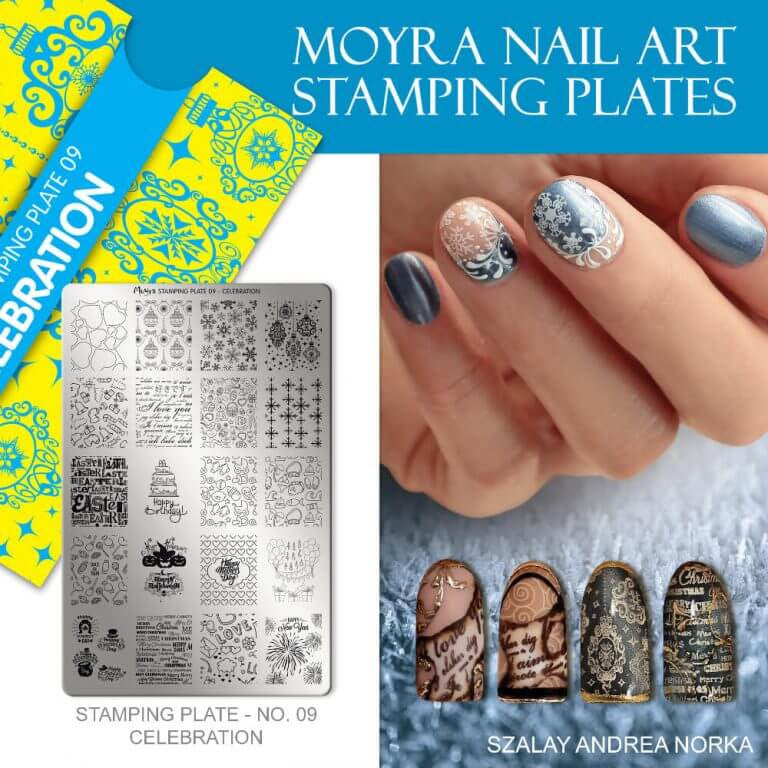 Moyra Stamping Plate 08 GEOMETRY