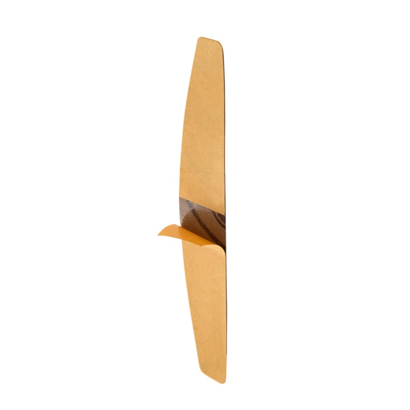 Staleks EXPERT Witte Plakvijl met soft foam DFE-40-100w HALFMOON 100 grit 30 stuks