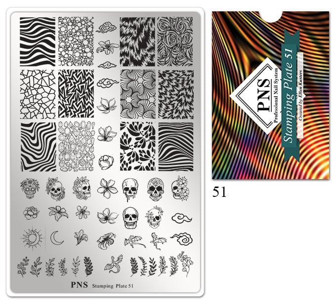 PNS Stamping Plate 51 by Ellen Kusters