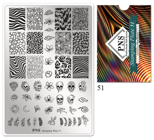 PNS Stamping Plate 51 by Ellen Kusters