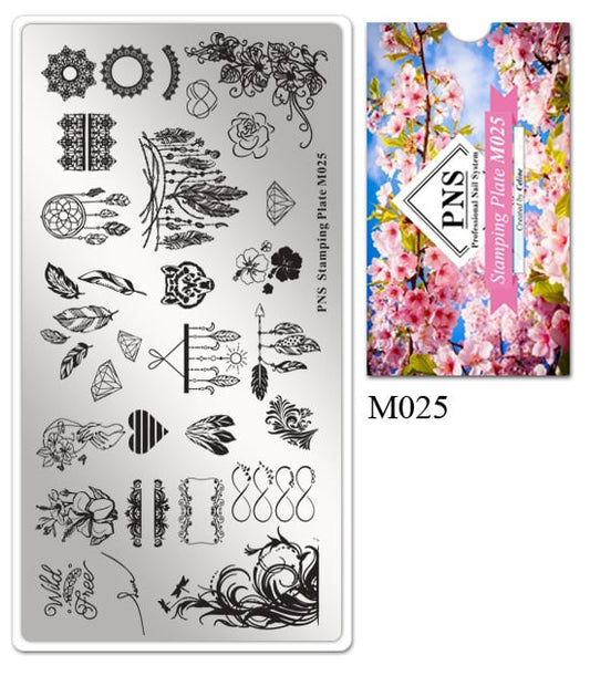 PNS Stamping Plate MINI M025