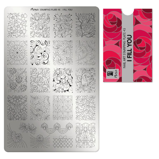 Moyra Stamping Plate 45 I FILL YOU