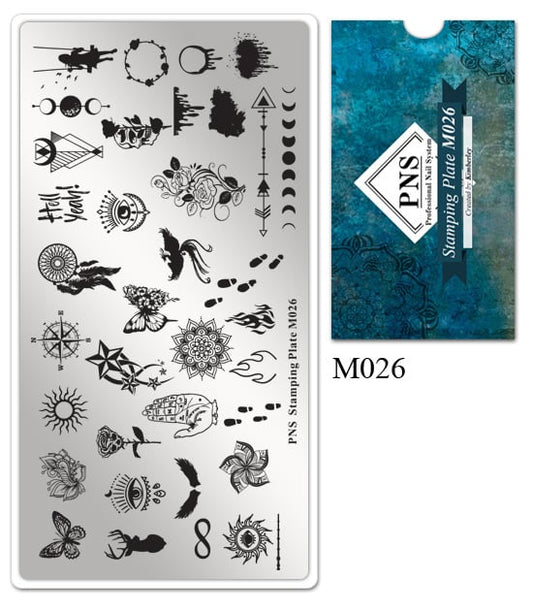 PNS Stamping Plate MINI M026