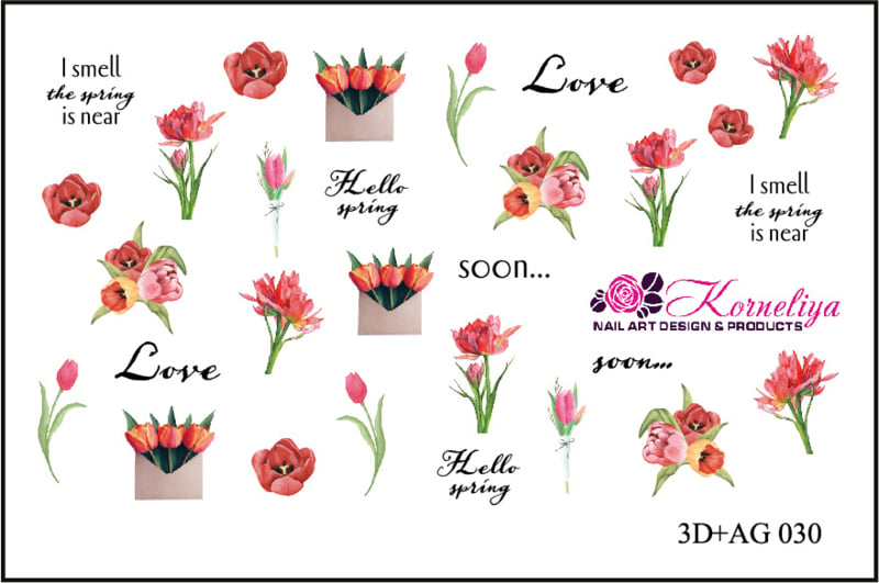Korneliya 3D+AG 030 Waterdecal