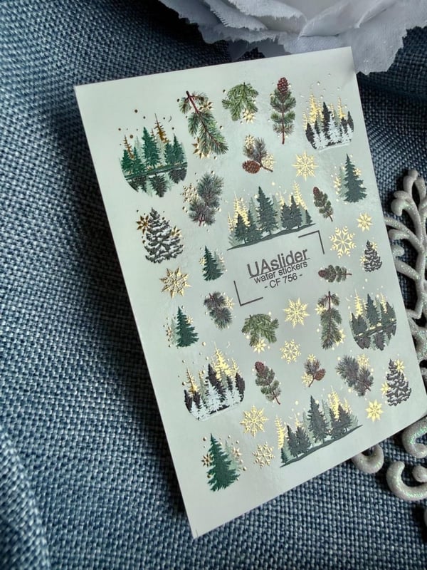 Waterdecal DeLuxe 756 – UASLIDER X-mas Tree