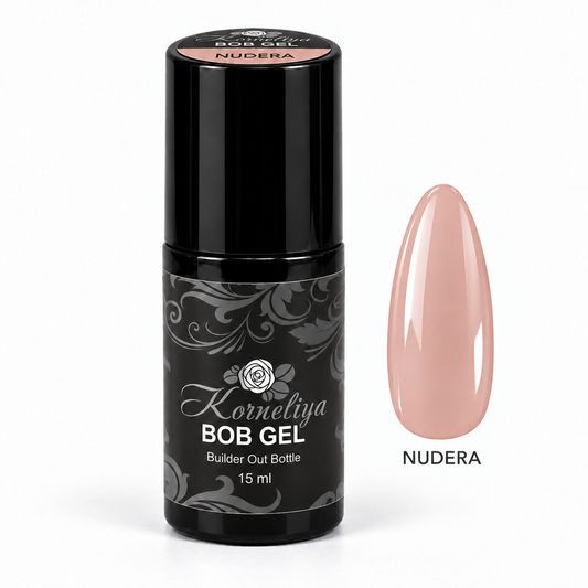 Korneliya BOB Gel NUDERA 15 ml met kleursticker en nagelstaal