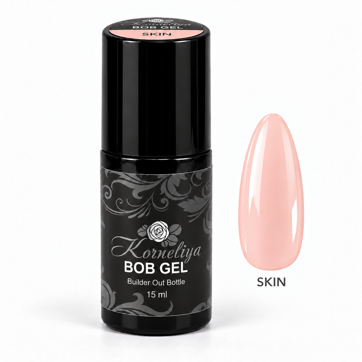 Korneliya BOB Gel SKIN 15 ml met kleursticker en nagelstaal