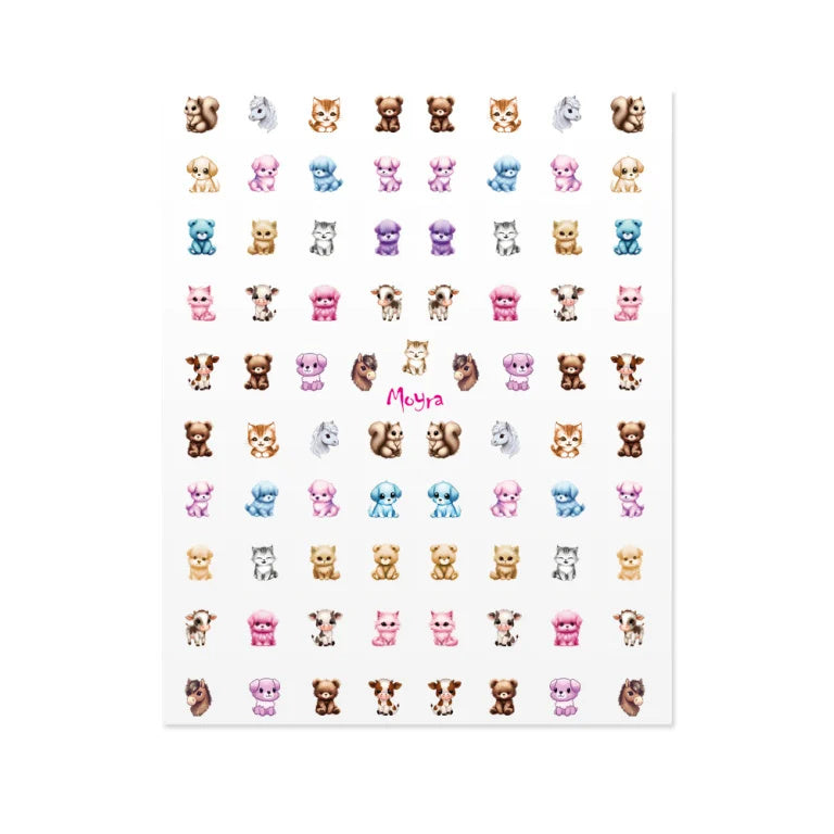 Moyra Matrica Nail Sticker KIDS 4