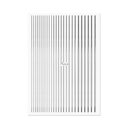 Moyra Nailart Strips 02 Zilver