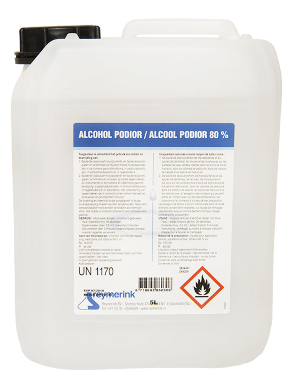 Reymerink Podior Alcohol 80% 5 Liter