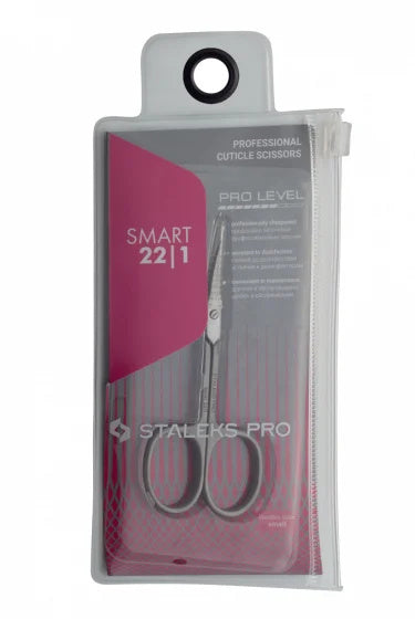 Staleks Cuticle Scissors with hook SMART SS-22/1