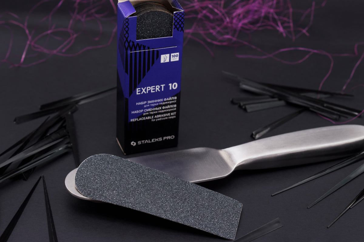 Staleks EXPERT 10 Basis vijl MBE-10 METAAL VOETVIJL