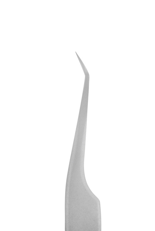 Staleks Professional eyelash tweezers EXPERT 41 TYPE 8 (Mini L vorm)