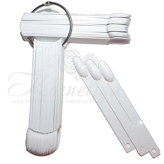 CHIMP Tipwaaier 50 Stuks OVAAL / EDGE WIT